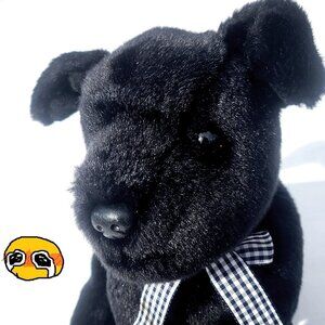Ty Beanie Buddy Luke Black Lab Dog Labrador Plush Stuffed Animal No Hang Tag